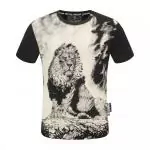 philipp plein pp t-shirts for hommes roi lion